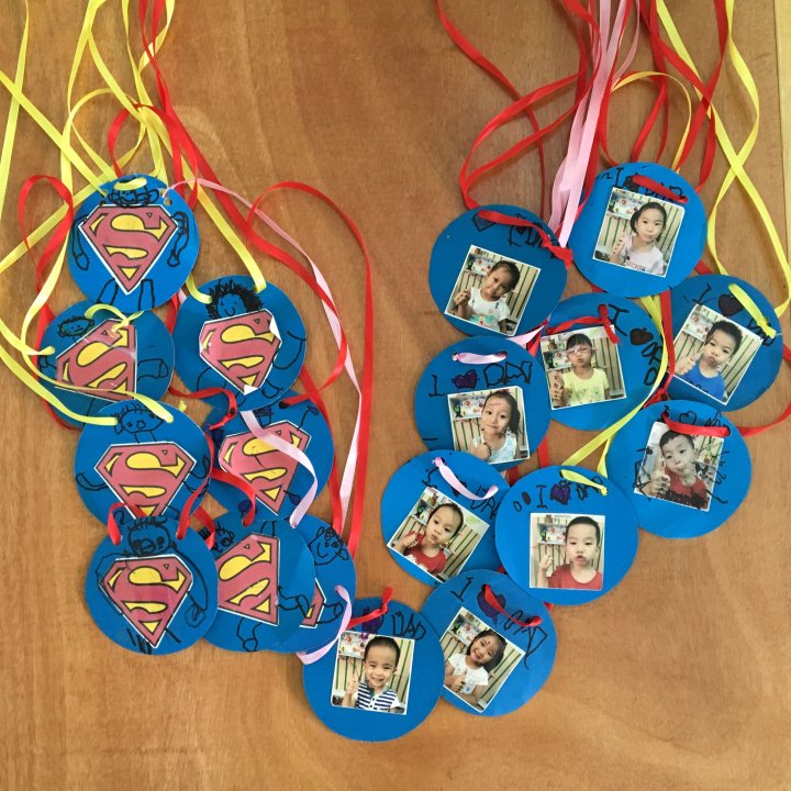 爸爸，你就是我的超級英雄！