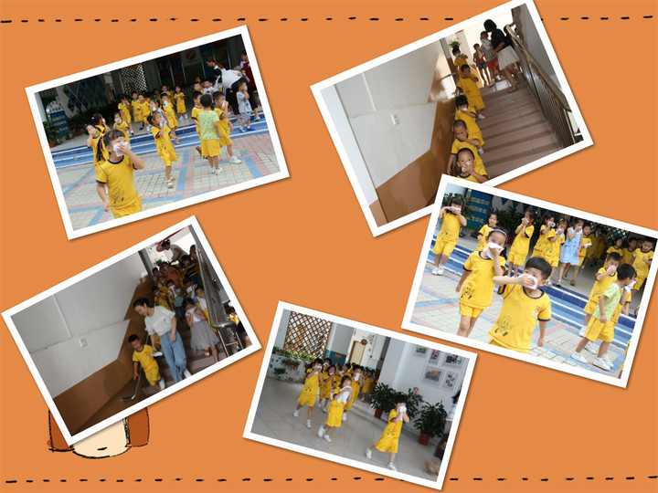 多一份防范，少一份危險                         ---遠恒佳花園幼兒園消防演習報道